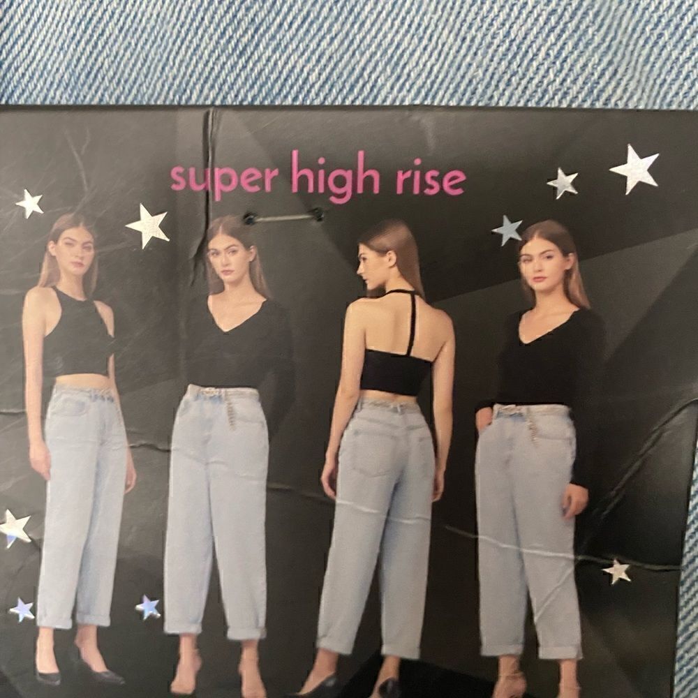 NWT Simple Society Balloon Super High Rise Jeans Women’s Size 9/29 - Picture 3 of 13